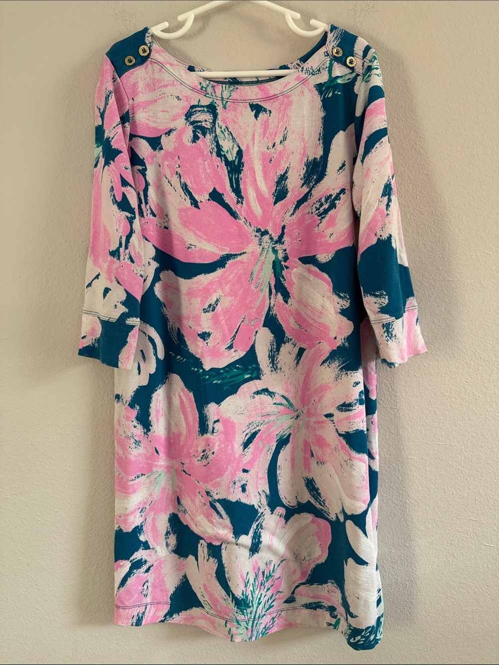 Lilly Pulitzer Women's "Ophelia" Squeeze the Day Dress - Large - [1157]